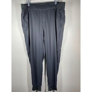 The North Face Mens Jogger Pants Gray XL Tall Elastic Pockets Activewear